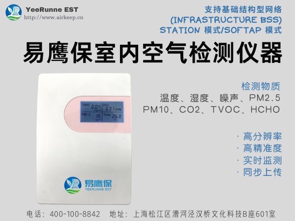 健身房空氣監測系統方案組成配件